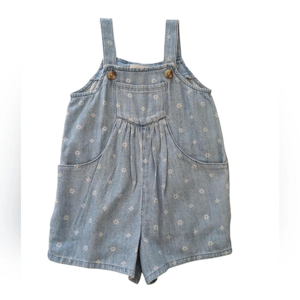 Old Navy Light Denim Girls Overalls 3T